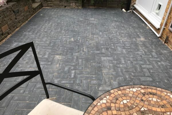 block paving patio installed in st albans