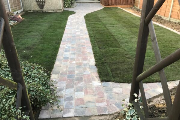 Block Paving Patio & Pathway