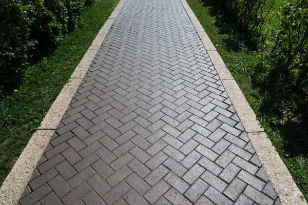 grey block paving in st albans