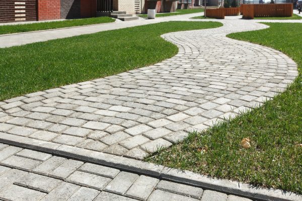 block paving pathway laid in st albans