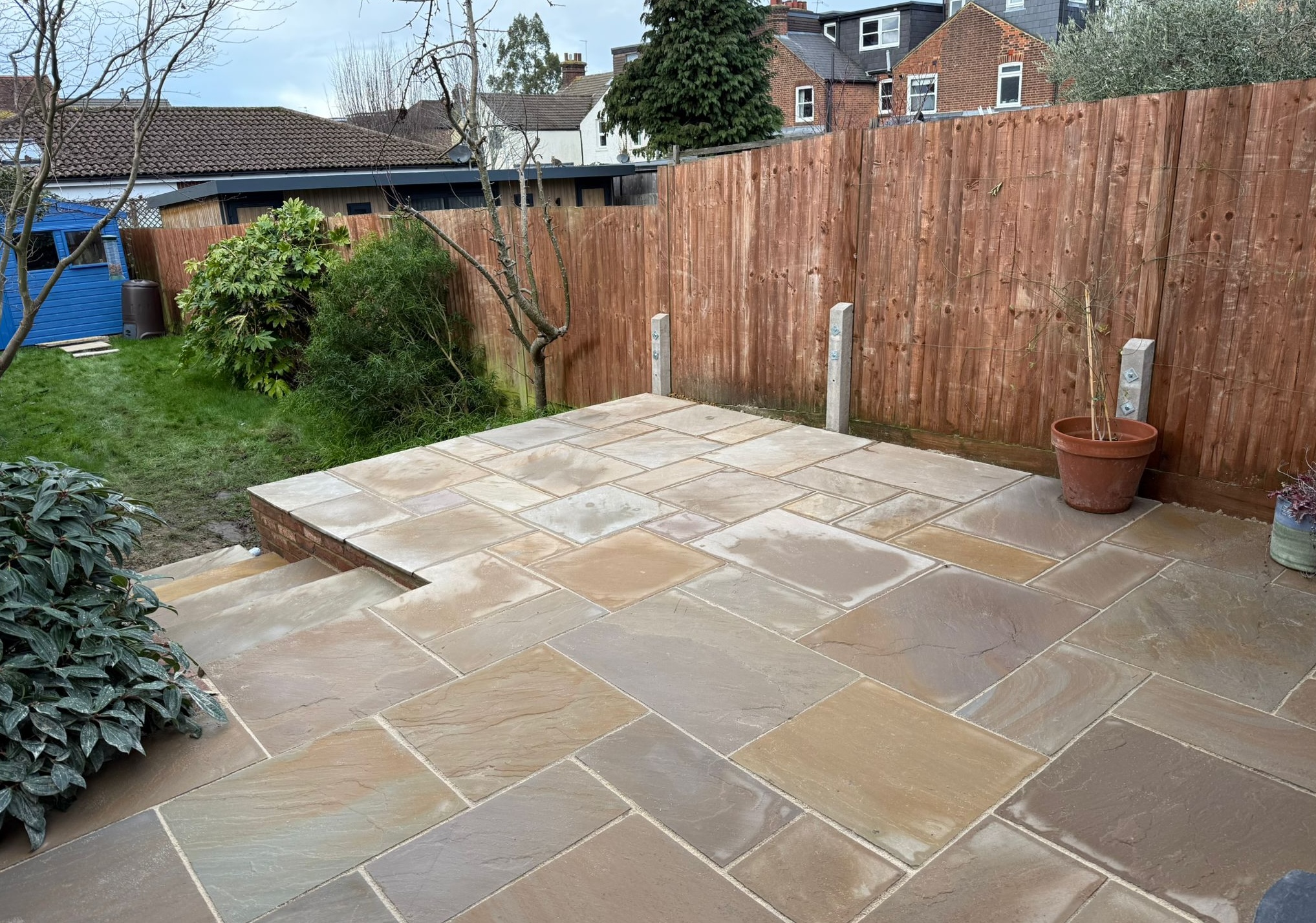 patio laying in st albans