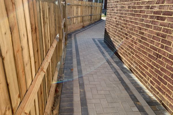 block paved pathway st albans
