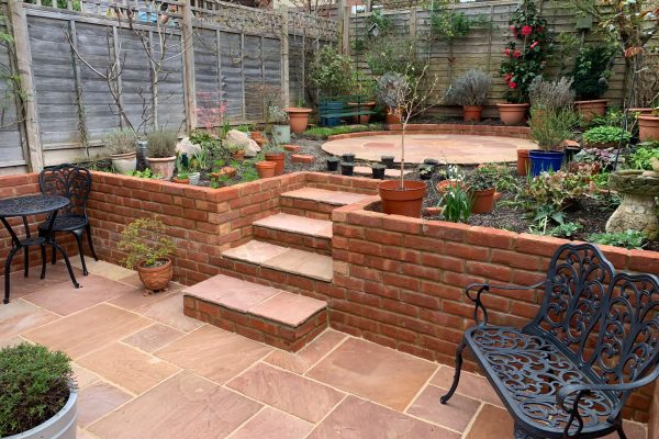garden steps built in st albans